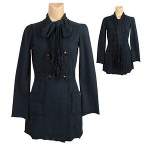 Luii Double-breast French Terry Jacket